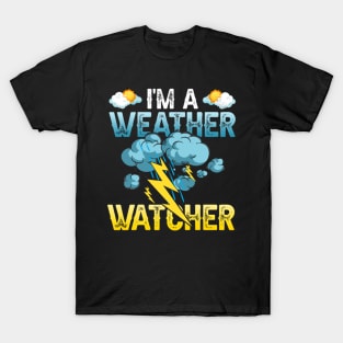 Weather Watcher Humor Funny Meteorology Profession T-Shirt